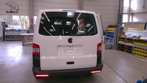 Sunbreak Car Wrapping - Praxisbeispiel Werbung auf VW Transporter vorher