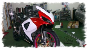 Folierung (Car Wrapping) Motorrad